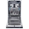 Haier XI1C3TB2FB - Beépíthető keskeny mosogatógép, 11 teríték