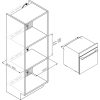 Candy CA6 NP5B3YTB - Beépíthető sütő, 78 liter