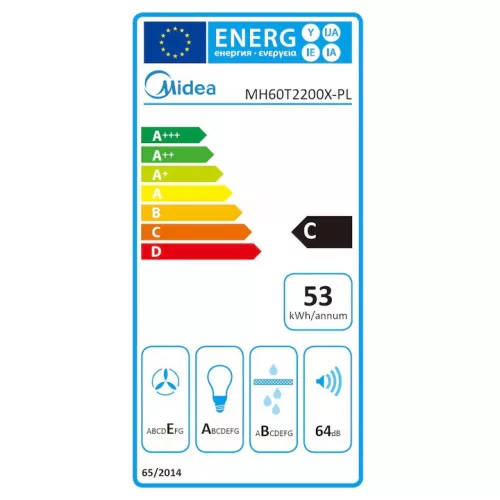 Midea MH60T2200X-PL - Teleszkópos elszívó