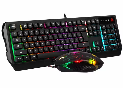 Bloody Q1300 - Gamer billentyűzet és egér szett