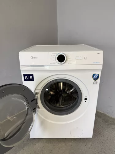 Midea MF100D80B/W-HU - Mosó-szárítógép , 8/5 kg, 1400 fordulat/perc
