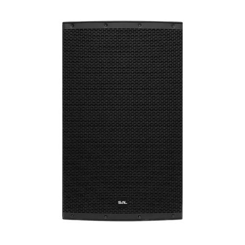 SAL PAP43BT professzionális hangdoboz, 38cm mélysugárzó, ma. 1200 W, aktív zenekari hangdoboz, Bluetooth, MP3, USB, SD, multimédia lejátszó, digitális kijelző