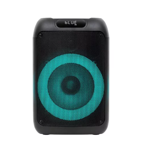 SAL PAR200 hordozható party hangfal, 50W, 2-utas, erőteljes mélyhangzás, Bluetooth, MP3, digitális kijelző, LED fényeffekt