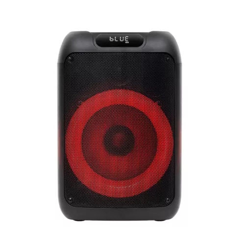 SAL PAR200 hordozható party hangfal, 50W, 2-utas, erőteljes mélyhangzás, Bluetooth, MP3, digitális kijelző, LED fényeffekt