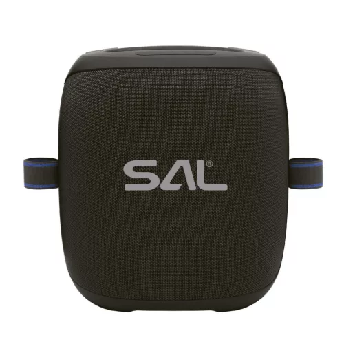 SAL PARCUBE boombox, 100 W, 2db vezeték nélküli mikrofon, 5db hangszóró, LED fényeffekt, IPX5 védelem, Bluetooth