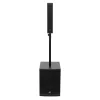 SAL PAS12W243S sztereó professzionális oszlopsugárzó hangrendszer, 800 W, Bluetooth TWS, 9db hangsugárzó, színes képernyő, állvány, DSP hangprocesszor