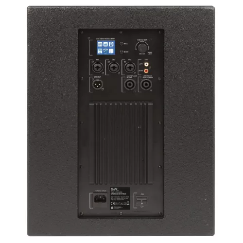 SAL PAS12W243S sztereó professzionális oszlopsugárzó hangrendszer, 800 W, Bluetooth TWS, 9db hangsugárzó, színes képernyő, állvány, DSP hangprocesszor