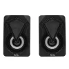 SAL PCS 230 multimédia hangszórópár, 2x3 W, RGB LED effekt, AUX, BT, USB tápkábel