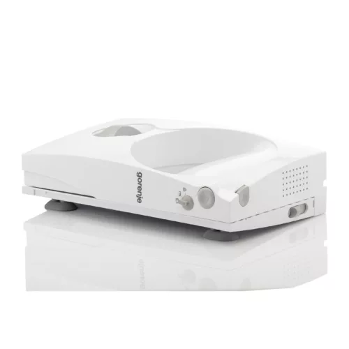 Gorenje R402W szeletelő, 100 W, 17 cm-es rozsdamentes acél penge, 0-17 mm szeletvastagság, összecsukható