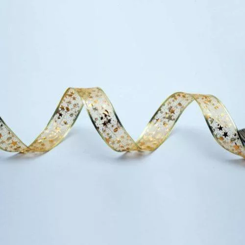 Home RLS10WW LED-es szalag mintákkal, arany színű szalag, 8 funkció, 100db melegfehér LED, 10m hosszú, 5cm széles, elemes tápellátás, beltéri kivitel