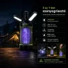 RoosCamp ROOSZAPPER RoosZapper UV szúnyogírtó + kempinglámpa, LED panel, 3000mAh akkumulátor, IPX4, összecsukható