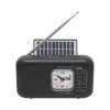 SAL RPH3 napelemes rádió és multimédia lejátszó, hibrid töltés, 3 sávos, napelemes, Bluetooth, cserélhető akkumulátor