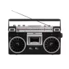 SAL RRT BROOKLYN sztereó kazettás rádiós magnó, Bluetooth, USB, microSD, MP3, felvétel, 4-sávos rádió, multimédia