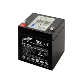   Ritar RT 1245E ólomakkumulátor, 12V/4,5 Ah, 5 éves élettartam, zárt konstrukció