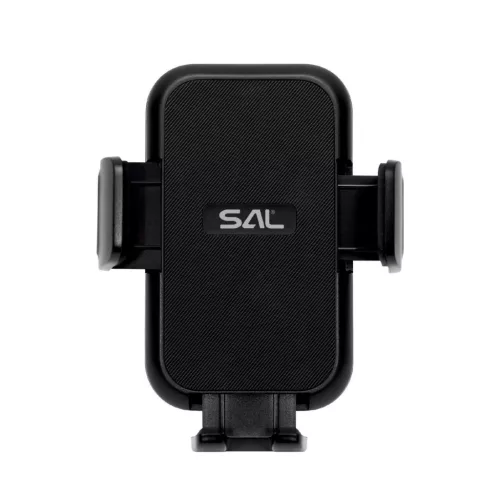 SAL SA063 autós mobiltartó, kb. 55 - 95 mm, félautomata, szellőzőre, egykezes, szilikon felület, forgatható, billenthető