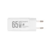 HOME SA65PPS USB hálózati szupergyors töltő, 65Watt, 2in1: USB-A + USB-C aljzat, QC + PD + PPS gyorstöltés, GaN technológia