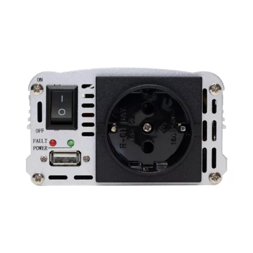 SAL SAI 600USB feszültségátalakító, 300 W, inverter, 500 mA USB töltő, gyermekzár