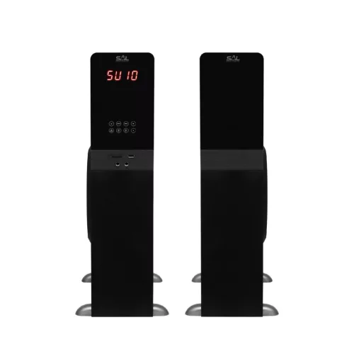 SAL 200BT multimédiás hangdobozpár, 2 x 80 W, 3 utas Bass-reflex, Bluetooth, USB, SD, FM, 2 x RCA, 2 x 6,3mm jack, EQ