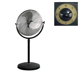   Home SFI 45 álló fém ventilátor, 100 W, 3 fokozat, 45 cm-es lapátátmérő, állítható fejdőlésszög, fém lapát