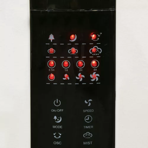 Home SFM 40/WH párásító ventilátor, 90 W, 3 fokozat, 3 literes víztartály, 75°-os oszcillálás, távirányító, fehér