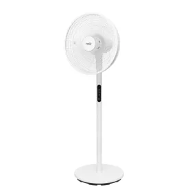   Home SFT40R állóventilátor 3in1, 60 W, 40 cm névleges lapátátmérő, 5 lapát, 4 fokozat, érintőgomb, távirányító, állítható magasság és dőlésszög, LED kijelző