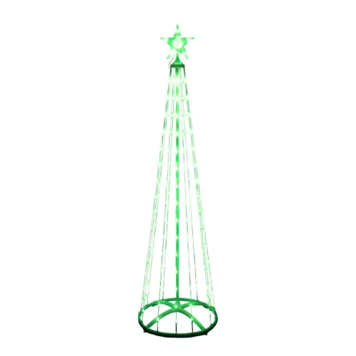 Home SMF180 smart RGB műfenyő, 180 cm magas, 190 db RGB micro LED, távirányítható, kül- és beltéri kivitel
