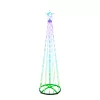 Home SMF180 smart RGB műfenyő, 180 cm magas, 190 db RGB micro LED, távirányítható, kül- és beltéri kivitel