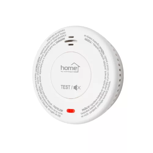 Home SMO10SMART optikai füstérzékelő, Tuya Smart és Smart Life kompatibilis, Wi-Fi kapcsolat, 10 év elem élettartam, 2400 mAh