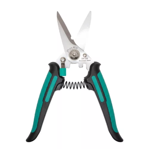 Pro’sKit SR-338 univerzális, professzionális vágóolló, különböző alapanyagokhoz ideális, precíziós