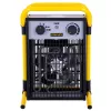 STANLEY SXJH203000E fűtőtest, 3000 W, 2 fokozat, fém ház, termosztát, IPX4 védelem, túlmelegedés elleni védelem