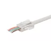 Home TS 51PRO átmenő dugó, 8P/8C (RJ 45), nyitott front, gyors szerelhetőség
