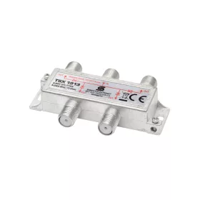   Home TSX 1913 F elosztó, HQ professzionális minőség, 75 Ohm, IP44, cink-ötvözet konstrukció, 5-2400 MHz, 4 utas, 1 bemenet, 4 kimenet