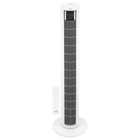   HOME TWFR100C oszlopventilátor, 60 W, 4 üzemmód, 4 fokozat, oszcillálás, LED kijelző, távirányító