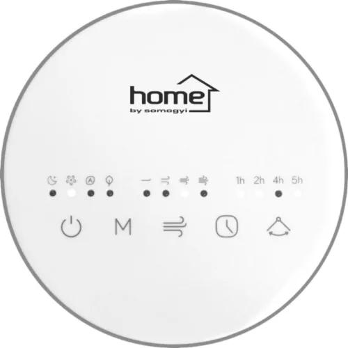 HOME TWFR100C oszlopventilátor, 60 W, 4 üzemmód, 4 fokozat, oszcillálás, LED kijelző, távirányító
