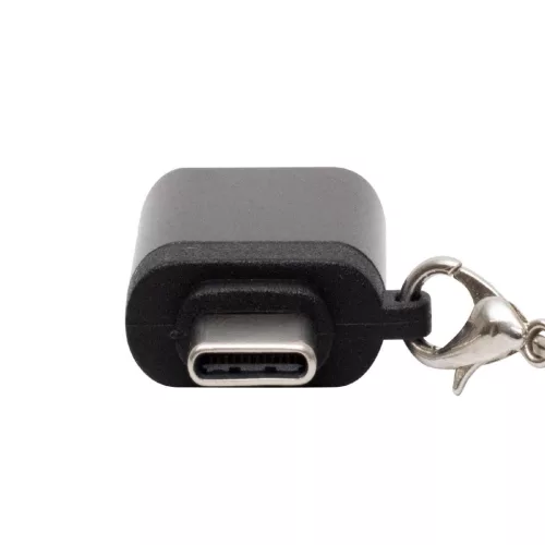 Home USBCA3 usb-c átalakító, USB3.0, 3.0 A, 60 W, USB-C dugó, USB-A aljzat, gyorstöltés, adattovábbítás