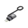 Home USBCA4 USB-C átalakító, 30W, LIGHTNING dugó, USB-C aljzat, gyorstöltés, adattovábbítás