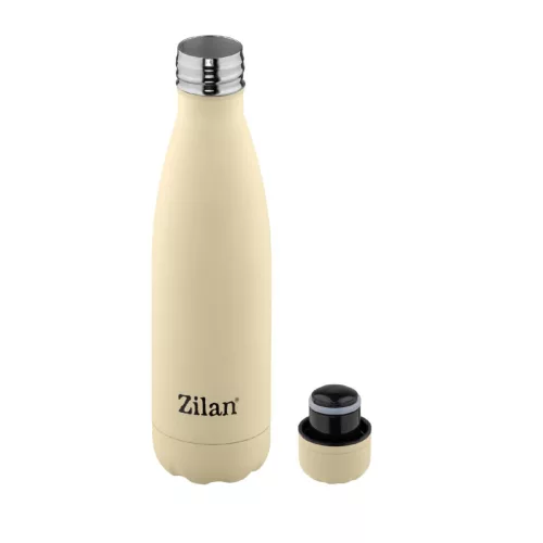 Zilan ZLN0821 rozsdamentes acél termosz, 500 ml űrtartalommal, akár 24 órán át hidegen és 18 órán át melegen tartja az italokat