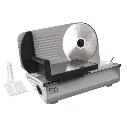 Zilan ZLN3376 szeletelőgép, 150 W, 190 mm-es forgókés, állítható szeletelési vastagság, biztonságos kivitel