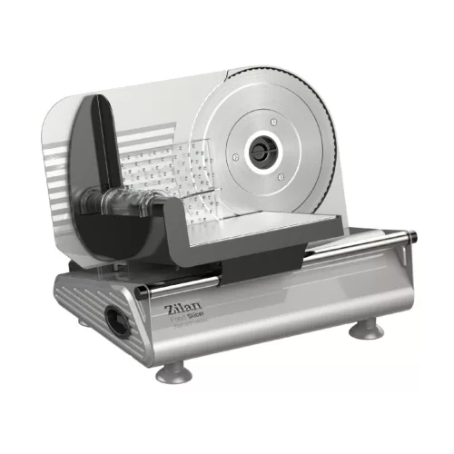 Zilan ZLN3376 szeletelőgép, 150 W, 190 mm-es forgókés, állítható szeletelési vastagság, biztonságos kivitel