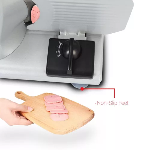 Zilan ZLN3376 szeletelőgép, 150 W, 190 mm-es forgókés, állítható szeletelési vastagság, biztonságos kivitel