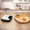 Zilan ZLN3932 5 in 1 szendvicssütő,  800 W, LED visszajelző, 5 cserélhető sütőlap, fekete-ezüst kivitel