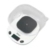 Zilan ZLN7880 tálas konyhai mérleg, max. 5kg, 1000 ml-es tál, LCD kijelző, elemes tápellátás