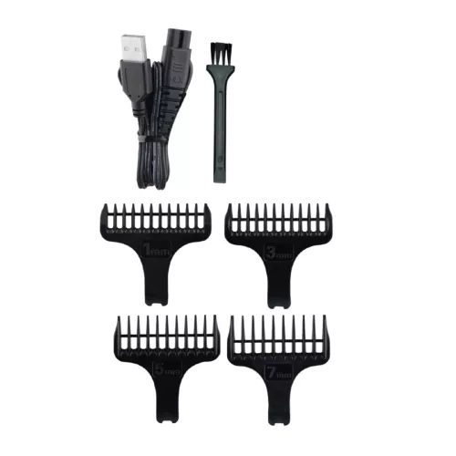 Zilan ZLN8641 Okeanos szakállvágó, 4 féle fésű, vízálló, LED kijelző, vezetékes és vezeték nélküli használat